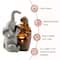 Glitzhome® 18.5" LED 4-Tier Elephant & Pot Outdoor Fountain